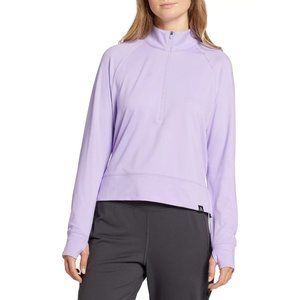 Alpine Design Women's Size Small Field Knit‎ 1/2 Zip Long Sleeve NWT Shirt Lilac